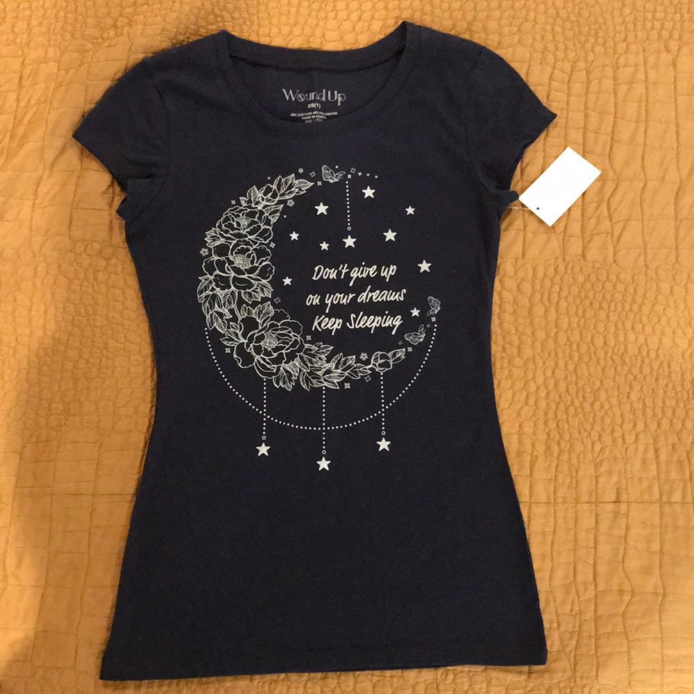 Don't Give Up On Your Dreams Fitted Tee!